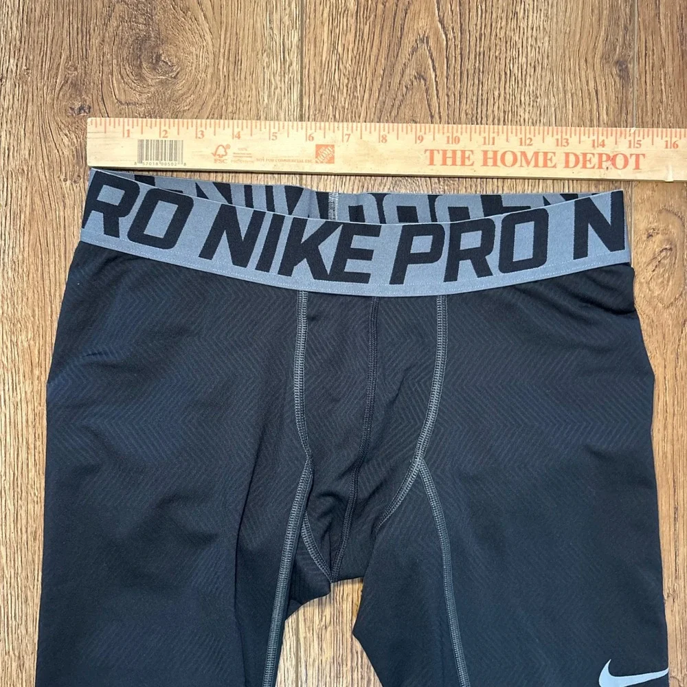 Nike Hyperwarm Pro Combat Compression Tights Pants Men's XL Black‎ Athletic